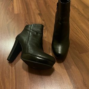 Steve Madden Black Booties